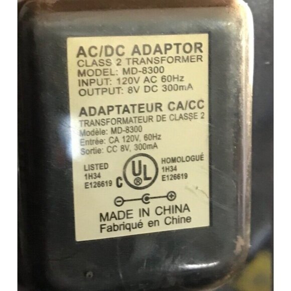 Mastercraft Laser Car Parking Guide AC Adapter New in Original Packaging - Picture 2 of 6